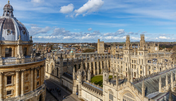 Oxford in spring, England