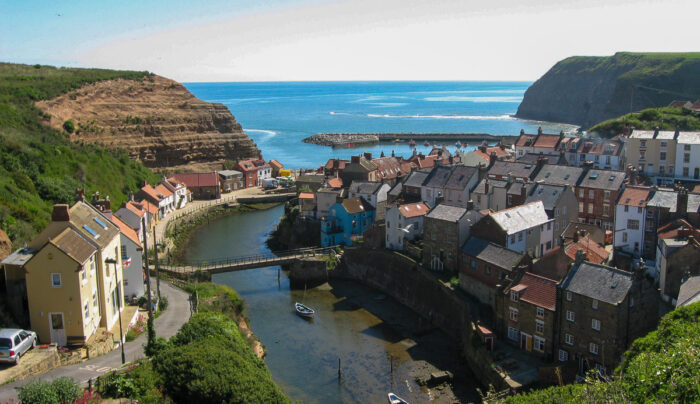 Picturesque Staithes village