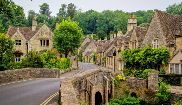 Quaint village of Castle Combe, Cotswolds