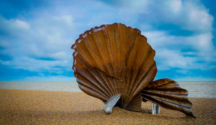 The Scallop at Aldeburgh Beach, Suffolk