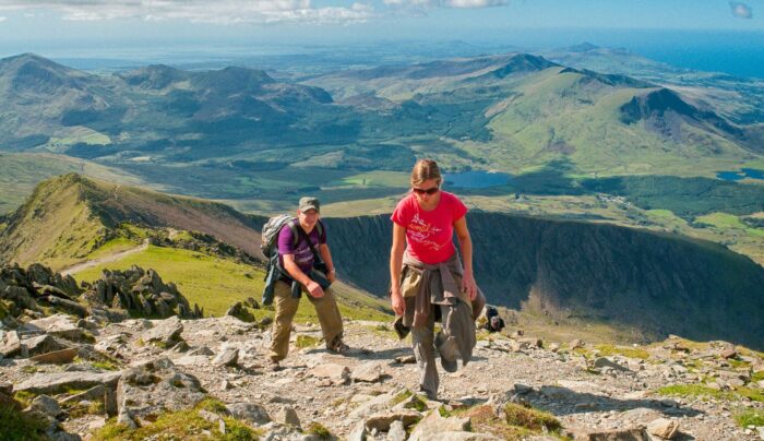 Near summit of Snowdon (Yr Wyddfa), Snowdonia