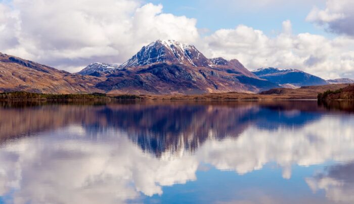 Slioch viewed across Loch Maree, North West Highlands