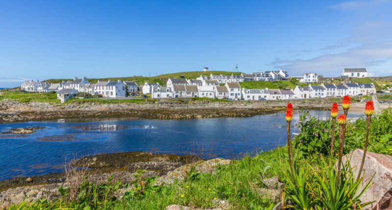 The picturesque village of Portnahaven, Islay