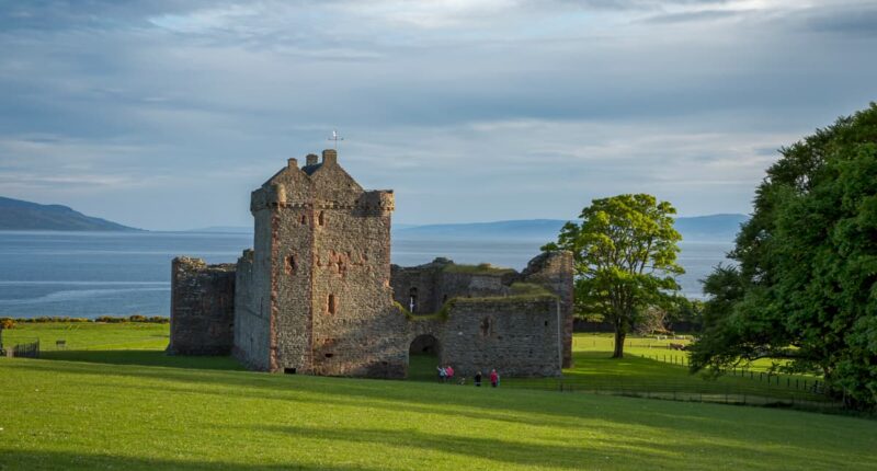 Skipness Castle, Kintyre