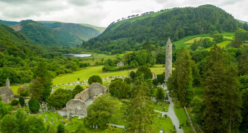 Glendalough Monastic City, Co Wicklow (credit - Fáilte Ireland)