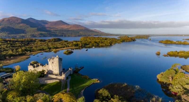 Ross Castle in Killarney National Park, Co. Kerry