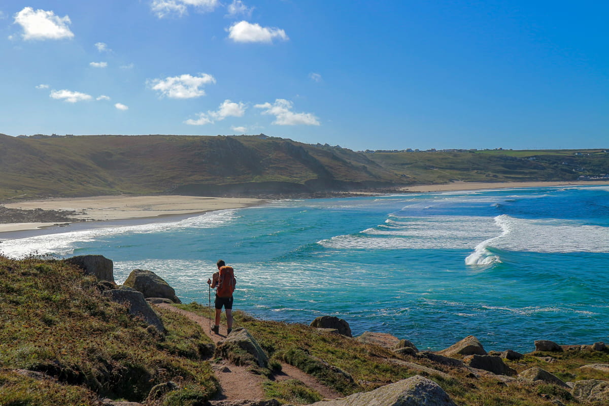 Walking the South West Coast Path in Cornwall