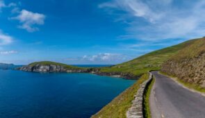 Coastal road on the Dingle Peninsula, Co. Kerry