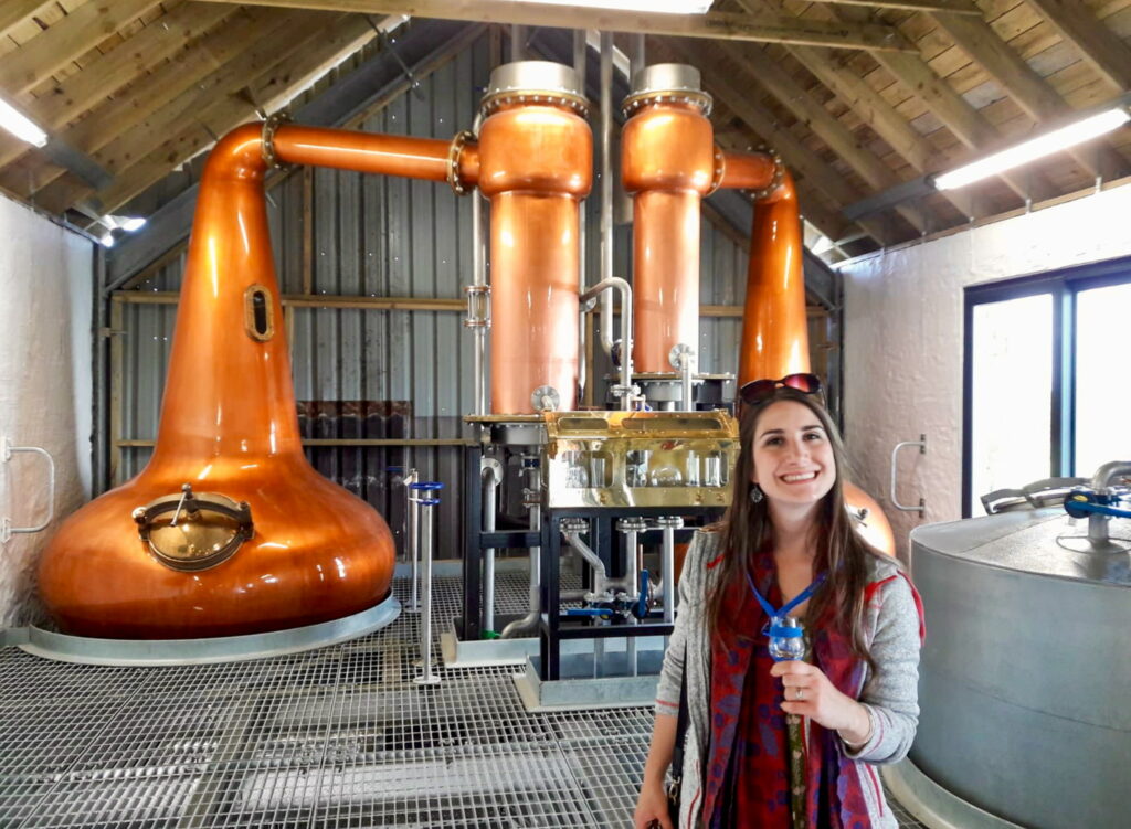 Whisky distillery tour